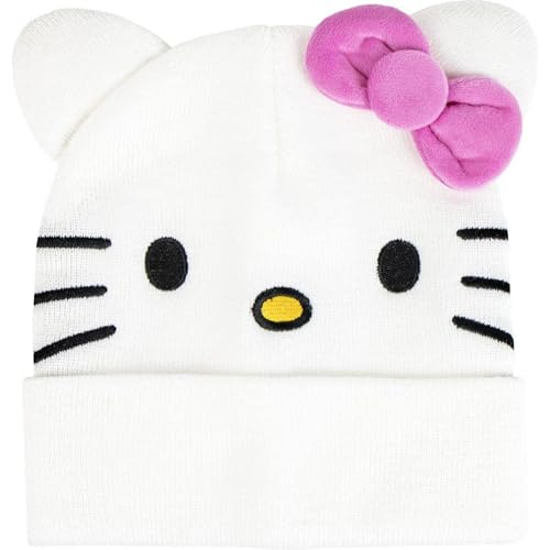 CERDÁ Life's Little Moments Unisex Kinder Punto Hello Kitty Suave, Cálido Con Diseño Oficial-Gorro Ideal Invierno, Protección Viento Y Frío Baskenmütze, Einheitsgröße von CERDÁ LIFE'S LITTLE MOMENTS