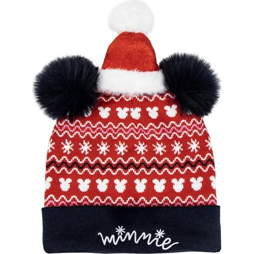 CERDÁ Life's Little Moments Unisex Kinder Punto Minnie Suave, Cálido Con Diseño Oficial-Gorro Invierno, Protección Viento Y Frío Baskenmütze, Einheitsgröße von CERDÁ LIFE'S LITTLE MOMENTS