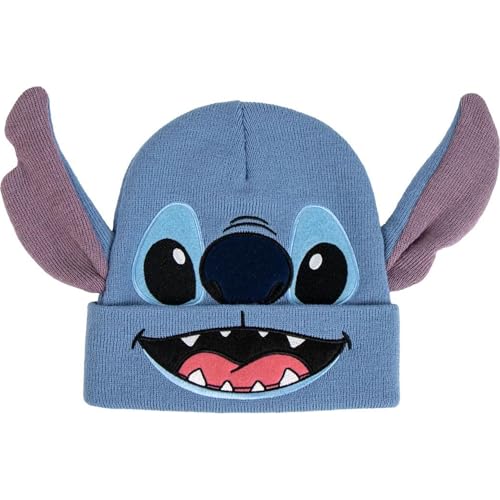 CERDÁ Life's Little Moments Unisex Kinder Punto Stitch Suave, Cálido Y Elástico Con Diseño Oficial-Gorro Invierno, Protección Viento Y Frío Baskenmütze, Einheitsgröße von CERDÁ LIFE'S LITTLE MOMENTS