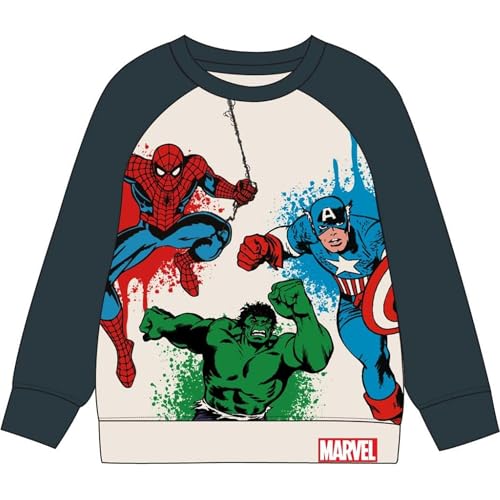 CERDÁ Life's Little Moments Unisex Kinder Sudadera Avengers Diseño Original Y Licencia Oficial | Ropa Infantil Cómoda, Abrigada Y Perfecta para EL A Día Sweatshirt, 4 Jahre von CERDÁ LIFE'S LITTLE MOMENTS