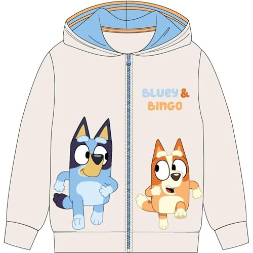 CERDÁ Life's Little Moments Unisex Kinder Sudadera Bluey Diseño Original Y Licencia Oficial | Ropa Infantil Cómoda, Abrigada Y Perfecta para EL A Día Sweatshirt, blau, für 4-Jährige von CERDÁ LIFE'S LITTLE MOMENTS