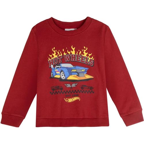 CERDÁ Life's Little Moments Unisex-Kinder und Jugendliche Sudadera Hot Wheels Diseño Original Y Licencia Oficial | Ropa Infantil Cómoda, Abrigada Y Perfecta para EL A Día Sweatshirt, 6 Jahre von CERDÁ LIFE'S LITTLE MOMENTS