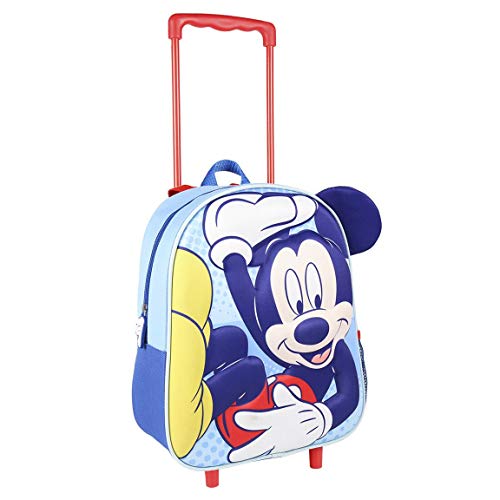 CERDA Unisex-Kinder Mochila Carro Infantil Aplicaciones 3D Mickey Car Trolley Rucksack, Mehrfarbig, 26.0 X 31.0 X 10.0 cm CERDA Unisex-Kinder Mochila Carro Infantil Aplicaciones 3D Mickey Car Trolley Rucksack, Mehrfarbig, 26.0 X 31.0 X 10.0 cm von CERDÁ LIFE'S LITTLE MOMENTS