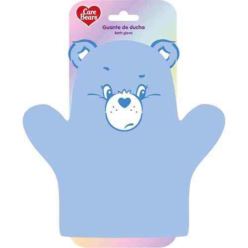 Care Bears Waschhandschuh für Kinder und Erwachsene | Weicher Peelinghandschuh mit süßem Teddybär-Design für Dusche oder Badewanne von CERDÁ LIFE'S LITTLE MOMENTS