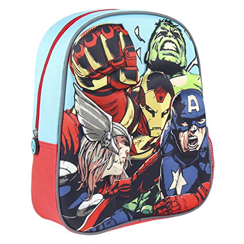 CERDÁ LIFE'S LITTLE MOMENTS - 3D Avengers Kids Backpack in verschiedenen Farben - Offizielle Lizenz von Marvel Studios®, Bunt, einheitsgröße von CERDÁ LIFE'S LITTLE MOMENTS