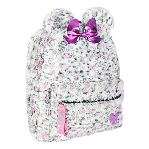 CERDÁ LIFE'S LITTLE MOMENTS - Disney Minnie Mouse Rucksack Kinder | Samtige Kinder Rucksack Mädchen für Freizeit oder Schule - Offizielle Disney Lizenz, Mehrfarbig, Einheitsgröße von CERDÁ LIFE'S LITTLE MOMENTS