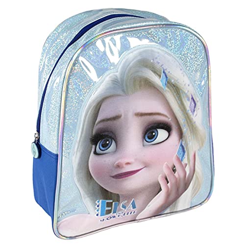 CERDÁ LIFE'S LITTLE MOMENTS - Frozen II Glänzender Rucksack Kinder | Die Eiskönigin Schulrucksack für Kinder - Offizielle Disney Lizenz, Mehrfarbig, Einheitsgröße von CERDÁ LIFE'S LITTLE MOMENTS