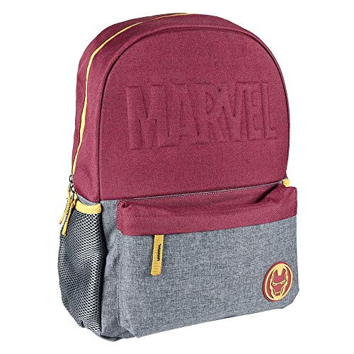 Cerdá - Mochila Escolar Instituto Iron Man de Color Rojo - Mochila de 44 cm | Licencia Oficial Marvel Studios von CERDÁ LIFE'S LITTLE MOMENTS