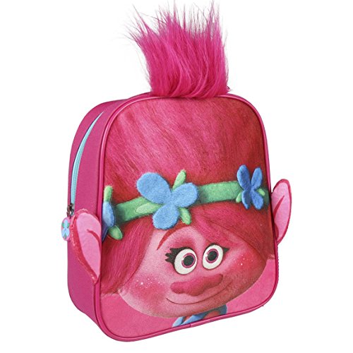 Cerdá Trolls Poppy Kinder-Rucksack, 28 cm, Blau (fucsia) von CERDÁ LIFE'S LITTLE MOMENTS