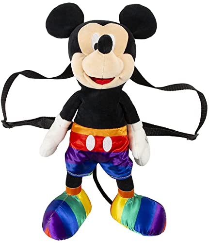 Cerdá Unisex 2100003377 Kuscheltier Rucksack Mickey Mouse Disney Pride Offizielle Disney Lizenz, Bunt, Einheitsgröße EU von CERDÁ LIFE'S LITTLE MOMENTS