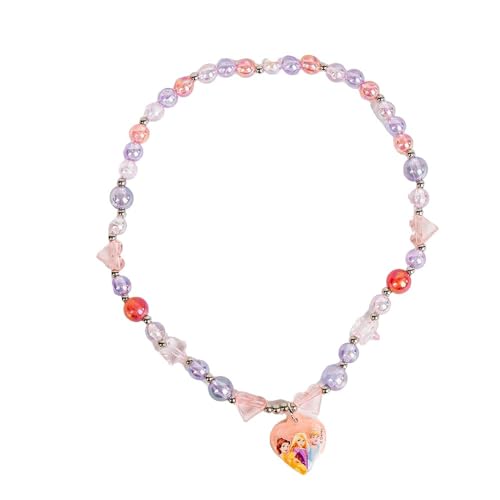 Disney Princess Halskette für Mädchen, um das Outfit Ihres Kleinen perfekt zu ergänzen, 7.0 X 15.0 X 1.0 CM, Vielseitig kombinierbar, Kein Edelstein von CERDÁ LIFE'S LITTLE MOMENTS