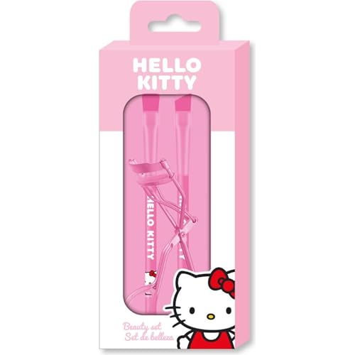 Hello Kitty Wimpernzange | Körperpflegeset mit Pinzette für Mädchen und Teenager | Rosa Beauty-Set im offiziellen Hello Kitty Design von CERDÁ LIFE'S LITTLE MOMENTS