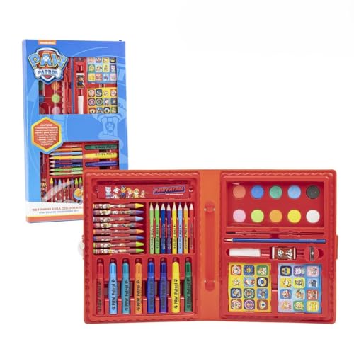 Paw Patrol Malkoffer - Enthält Filzstifte und Buntstifte, Wasserfarben, Sticker und Lineal - Schulsachen Set - Original Produkt in Spanien Designed Paw Patrol Malkoffer - Enthält Filzstifte und Buntstifte, Wasserfarben, Sticker und Lineal - Schulsachen Set - Original Produkt in Spanien Designed von CERDÁ LIFE'S LITTLE MOMENTS