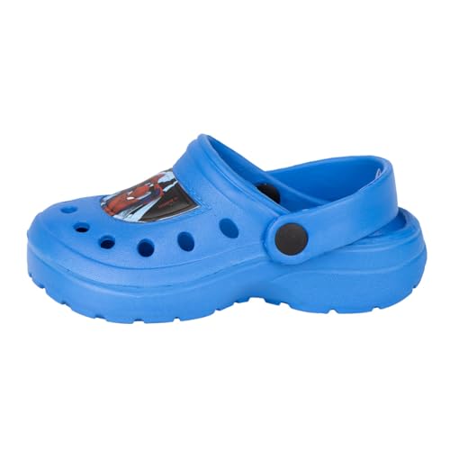 Spiderman-Clogs für Kinder, Blau, Größe 26/27, aus 100% Eva – Kinderclogs – Spiderman-Druck – Originalprodukt, entworfen in Spanien, dunkelblau, 26/27 EU von CERDÁ LIFE'S LITTLE MOMENTS