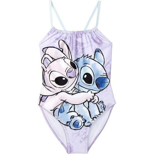 Stitch Kids Badeanzug - Mehrfarbig - Größe 10 Jahre - Badeanzug für Mädchen aus 85% Polyester und 15% Elastan mit 210 g/m² - Schnell trocknend - Original Produkt entworfen in Spanien von CERDÁ LIFE'S LITTLE MOMENTS
