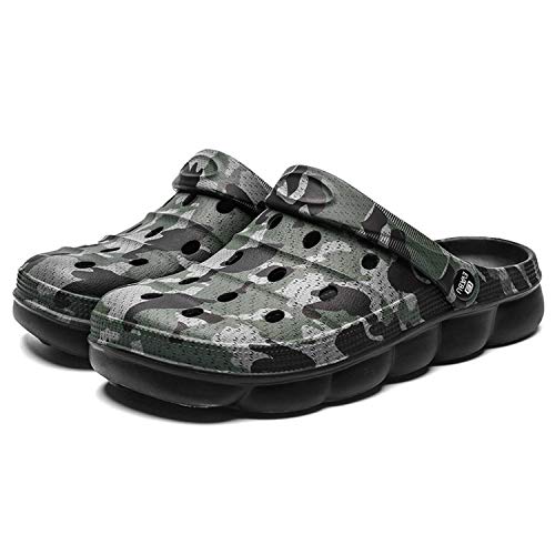 Unisex Adult Clogs Herren Damen Leichte Eva rutschfest Lüftung Sommer Mode Sandalen Weiche Sohle Gartenschuhe Beach Aqua Slippers Schwarz 40 Unisex Adult Clogs Herren Damen Leichte Eva rutschfest Lüftung Sommer Mode Sandalen Weiche Sohle Gartenschuhe Beach Aqua Slippers Schwarz 40 von CERYTHRINA