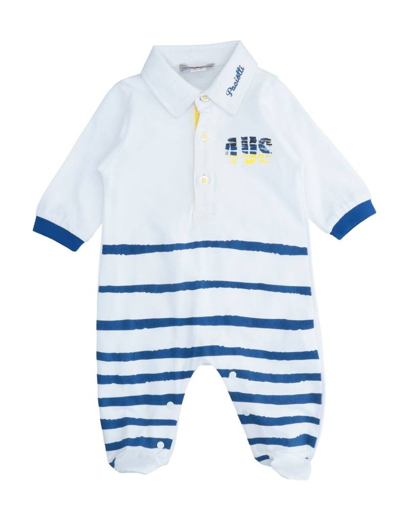 PACIOTTI 4US Babystrampler & -latzhosen Kinder Weiß von PACIOTTI 4US