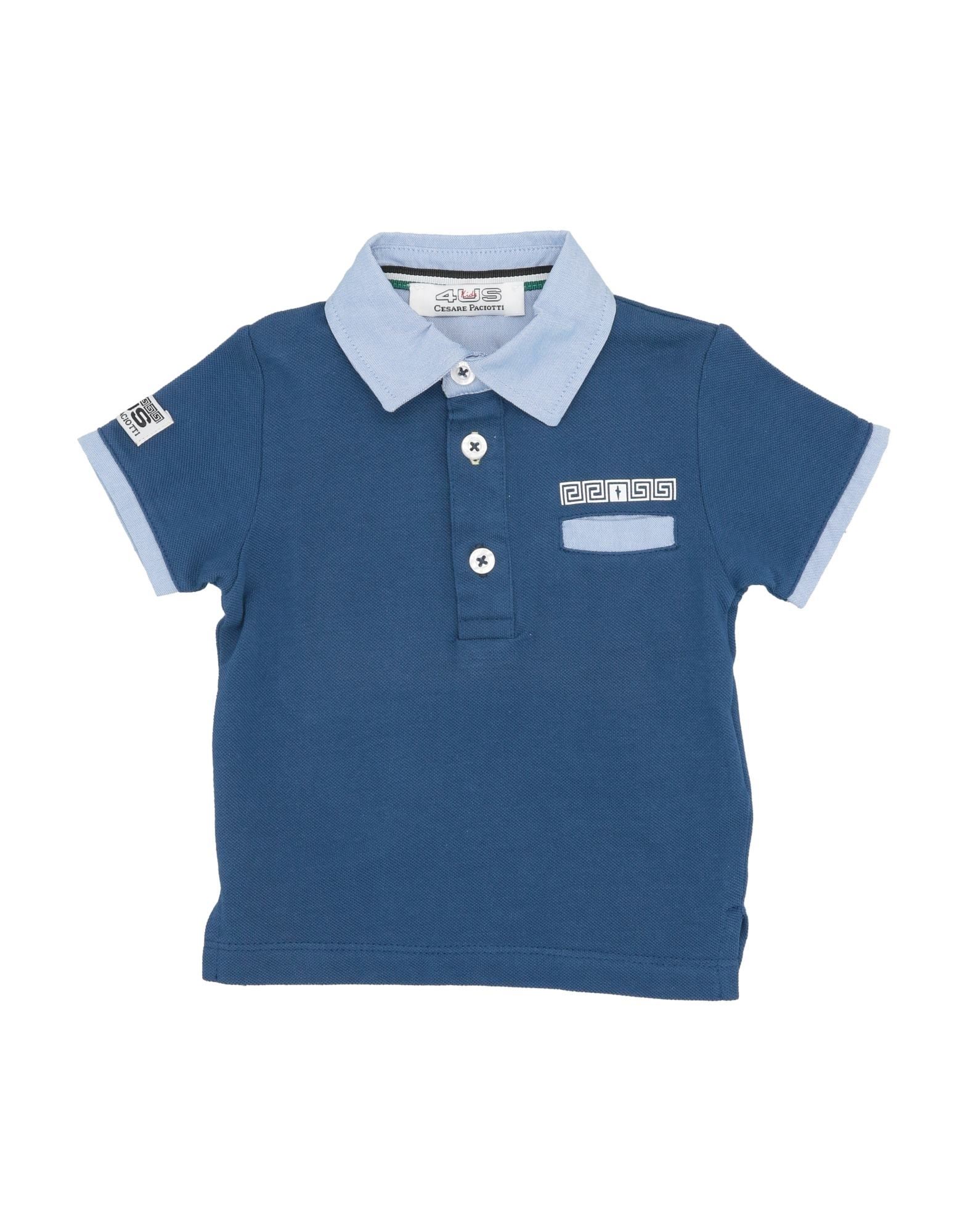 CESARE PACIOTTI 4US Poloshirt Kinder Blau von CESARE PACIOTTI 4US