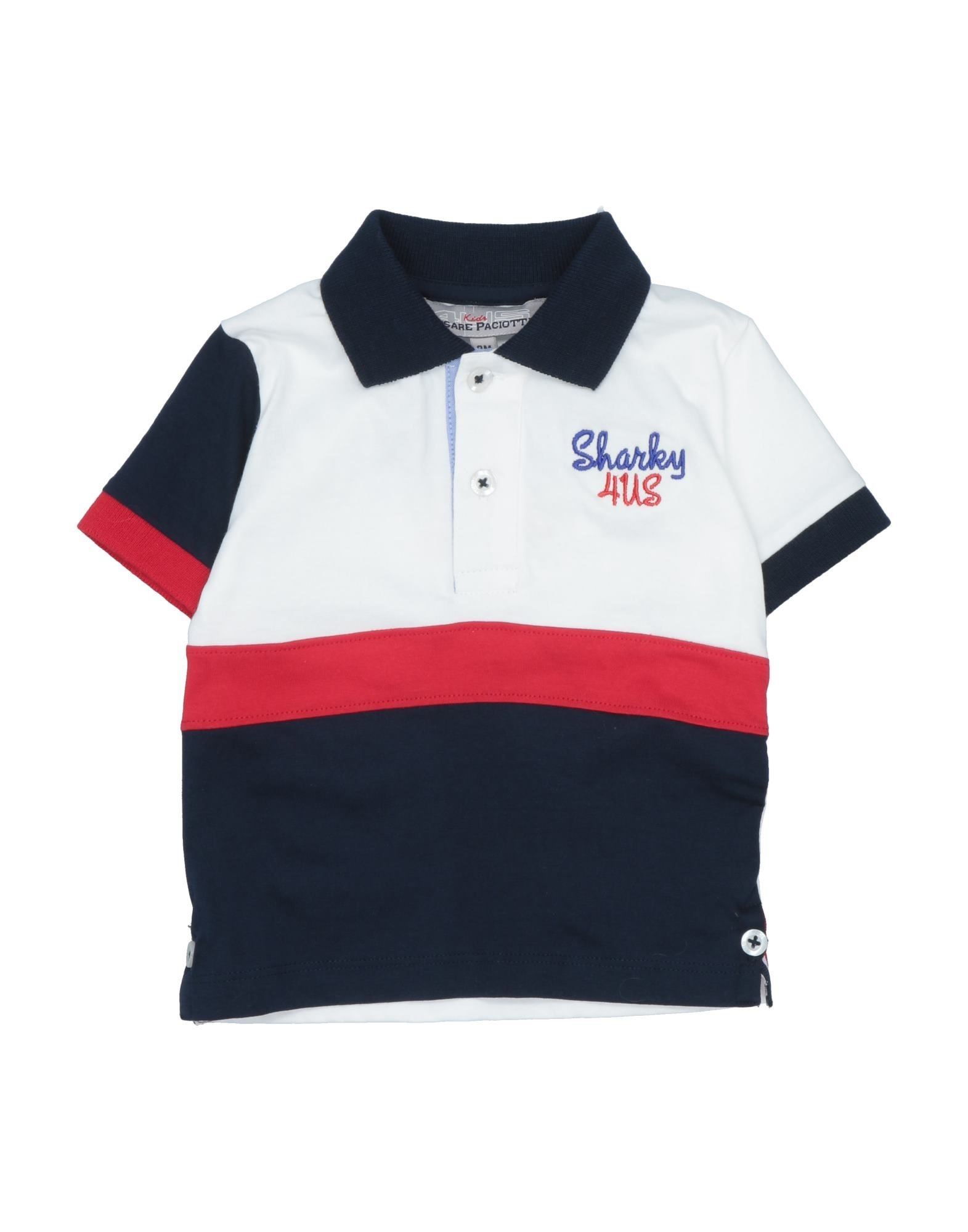 CESARE PACIOTTI 4US Poloshirt Kinder Blau von CESARE PACIOTTI 4US