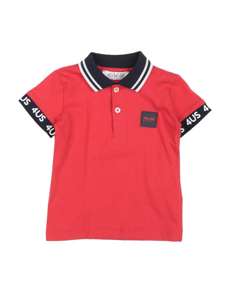 PACIOTTI 4US Poloshirt Kinder Rot von PACIOTTI 4US