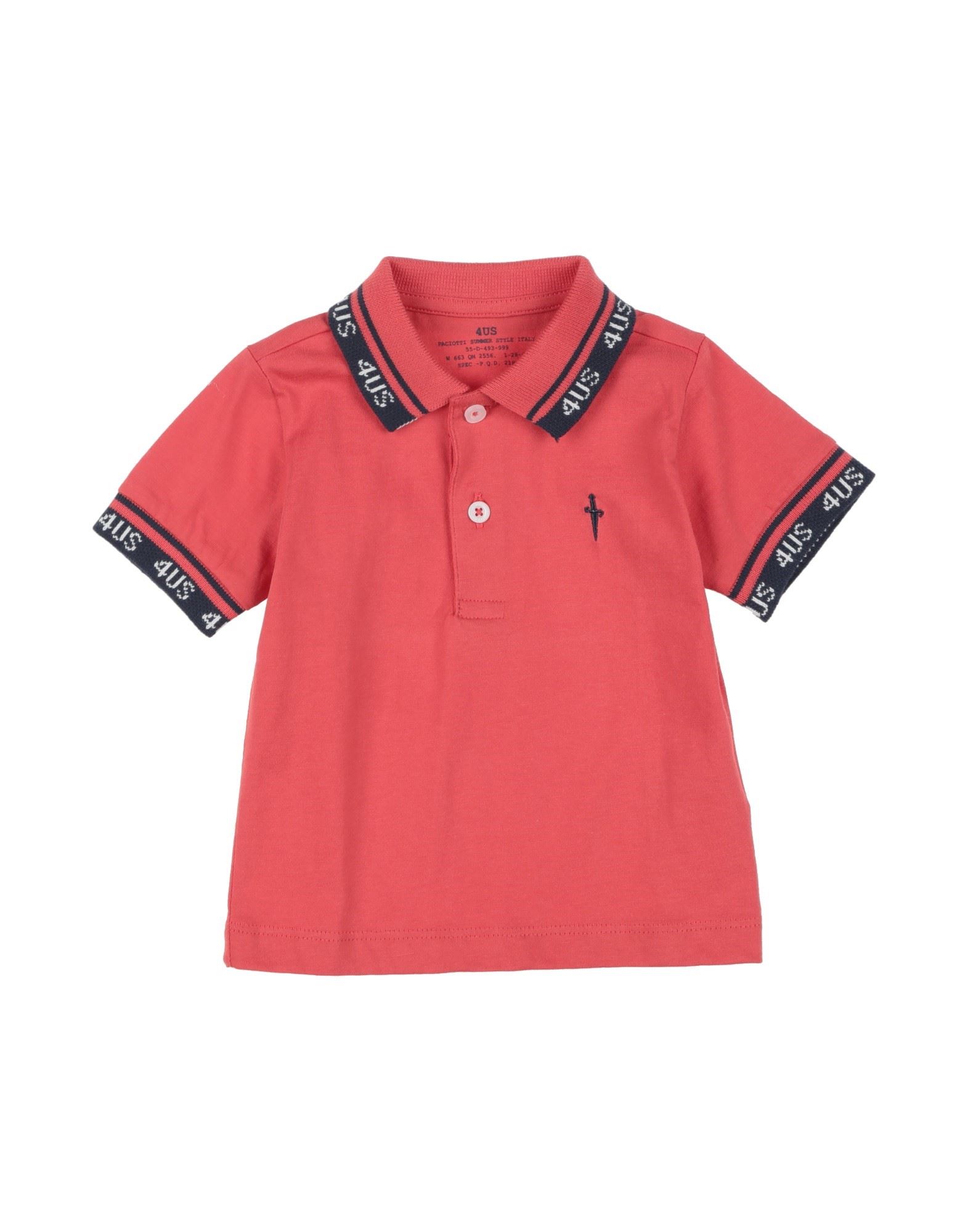 CESARE PACIOTTI 4US Poloshirt Kinder Koralle von CESARE PACIOTTI 4US