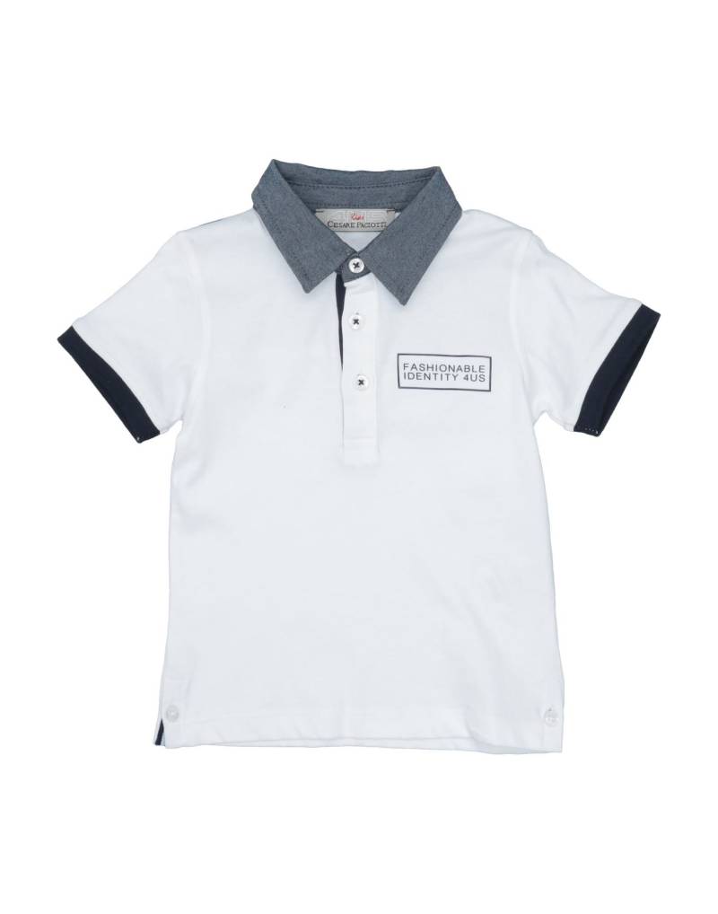 PACIOTTI 4US Poloshirt Kinder Weiß von PACIOTTI 4US