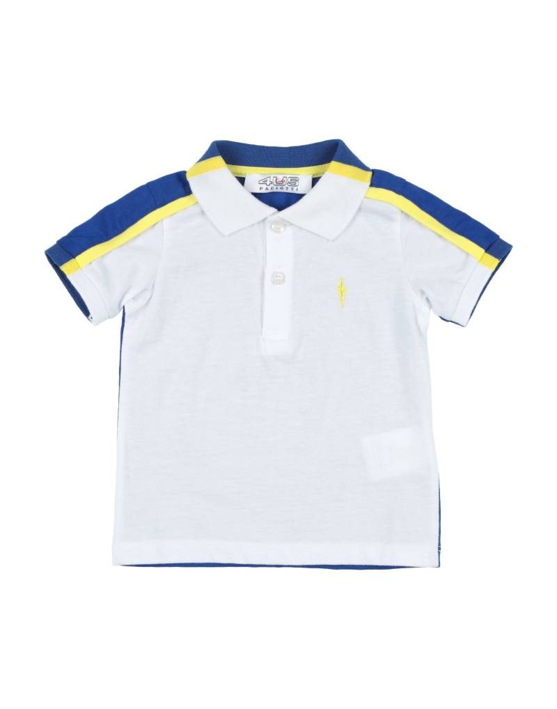 PACIOTTI 4US Poloshirt Kinder Weiß von PACIOTTI 4US