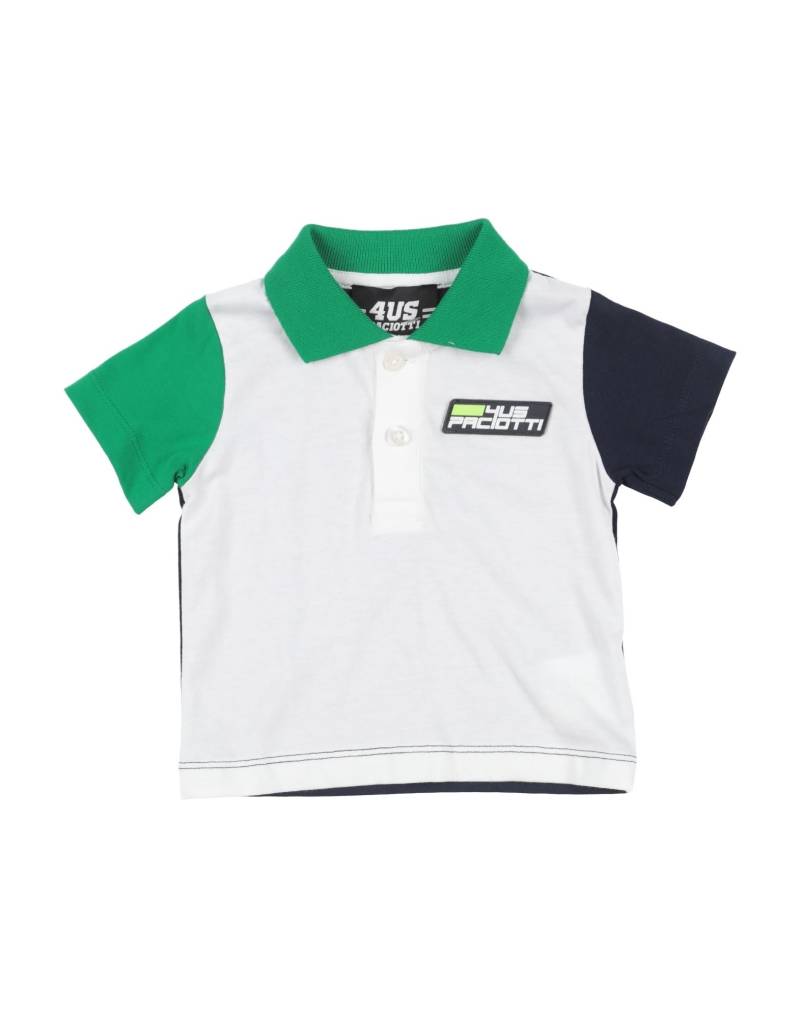 PACIOTTI 4US Poloshirt Kinder Weiß von PACIOTTI 4US