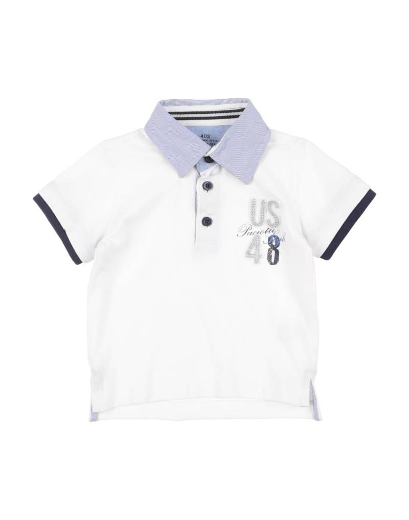 PACIOTTI 4US Poloshirt Kinder Weiß von PACIOTTI 4US