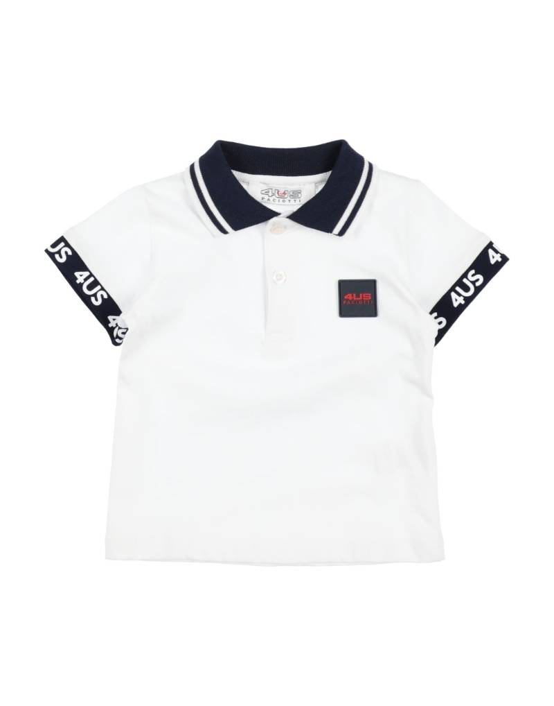 PACIOTTI 4US Poloshirt Kinder Weiß von PACIOTTI 4US