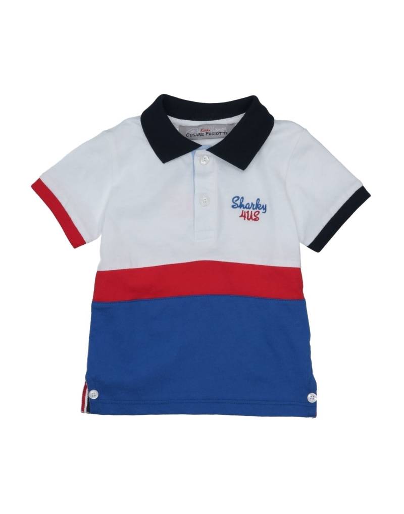 PACIOTTI 4US Poloshirt Kinder Weiß von PACIOTTI 4US