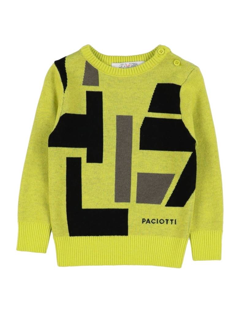 PACIOTTI 4US Pullover Kinder Limettengrün von PACIOTTI 4US
