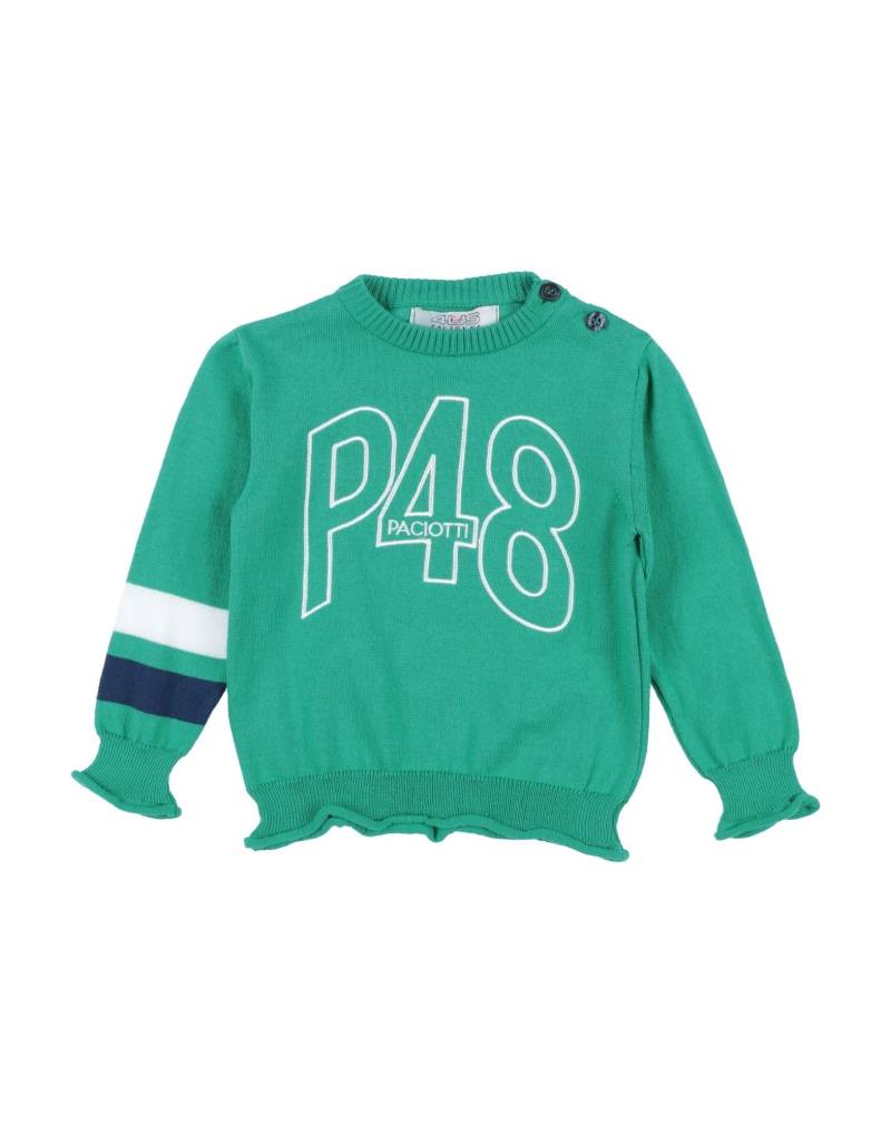 PACIOTTI 4US Pullover Kinder Smaragdgrün von PACIOTTI 4US