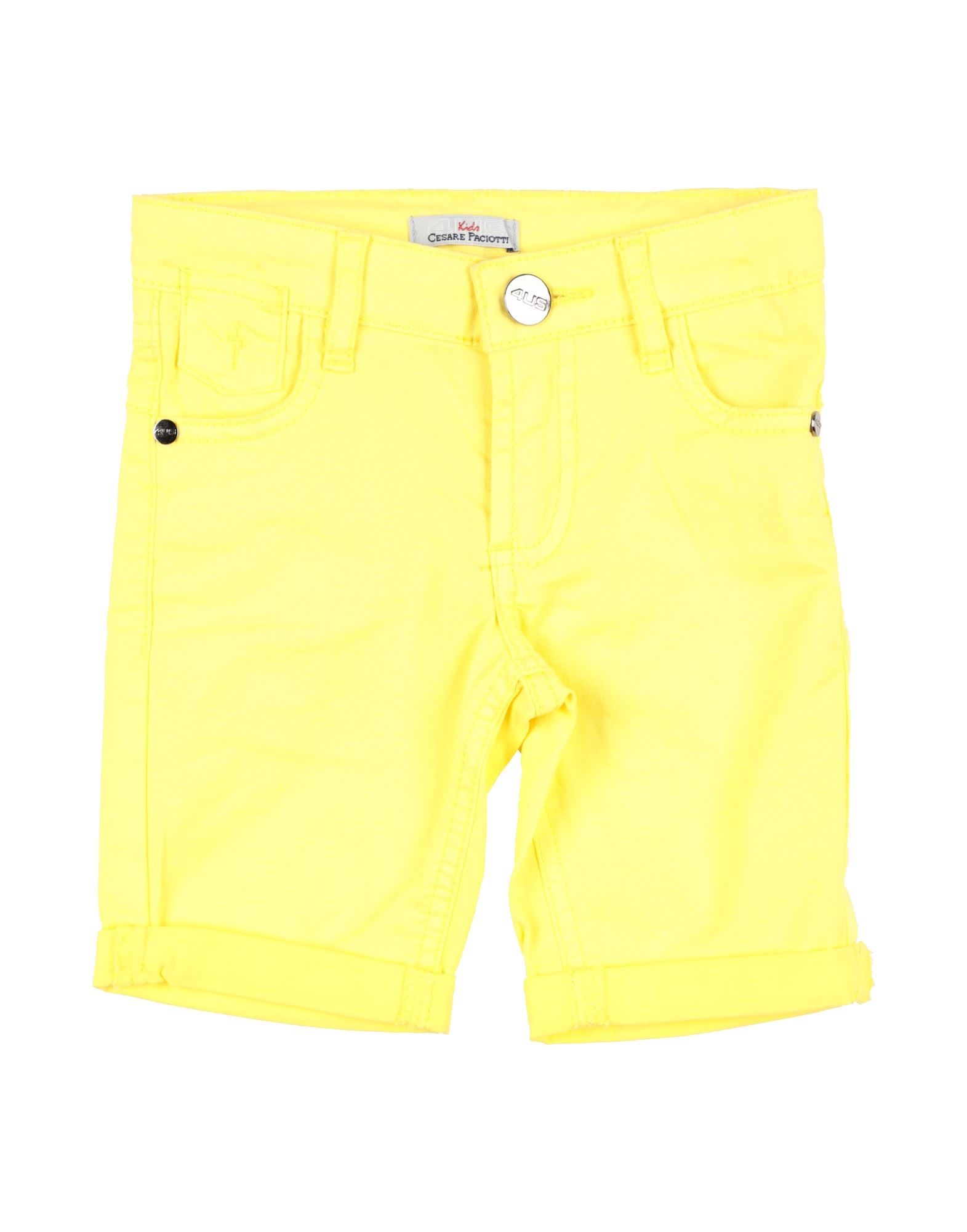 CESARE PACIOTTI 4US Shorts & Bermudashorts Kinder Gelb von CESARE PACIOTTI 4US