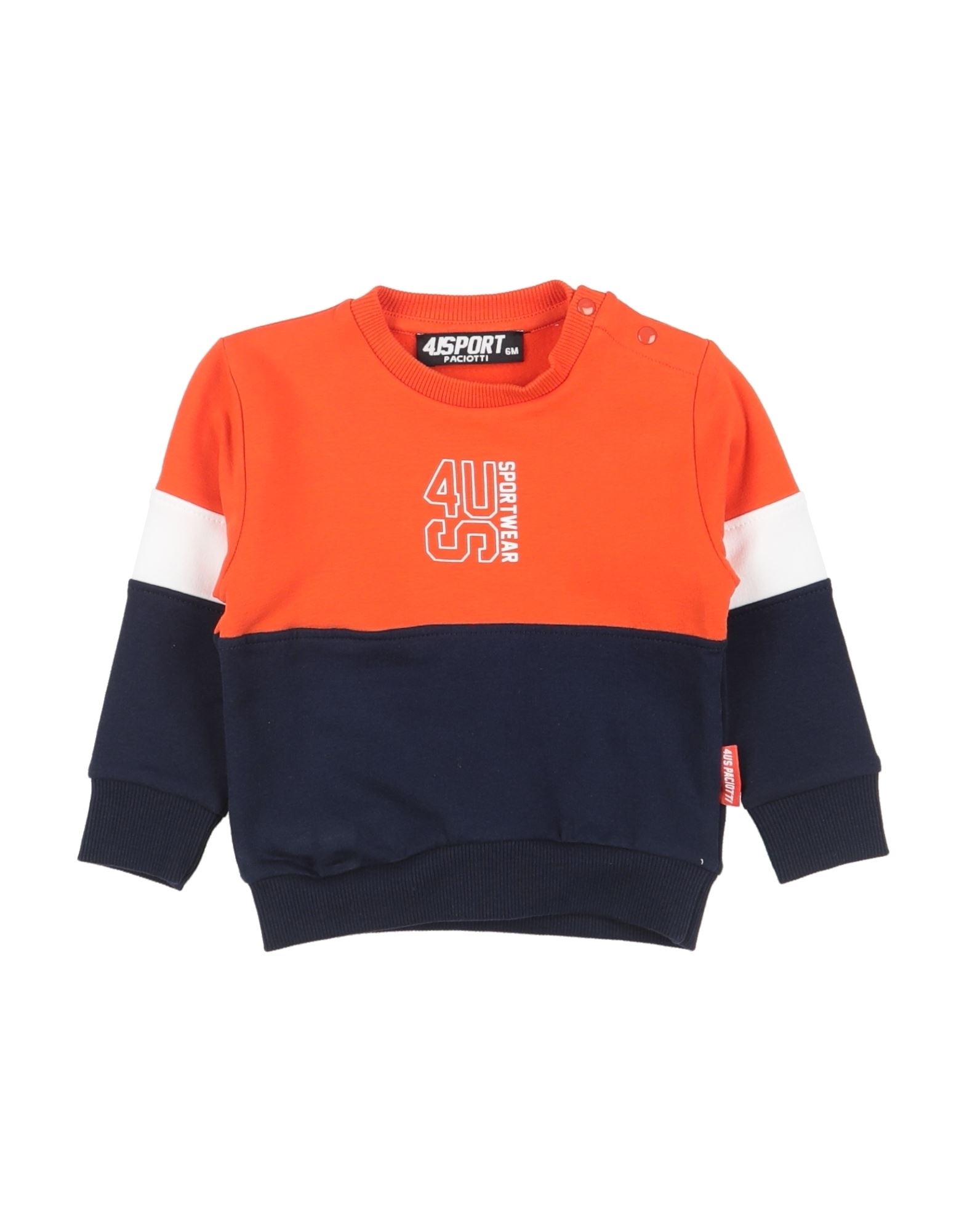 CESARE PACIOTTI 4US Sweatshirt Kinder Orange von CESARE PACIOTTI 4US