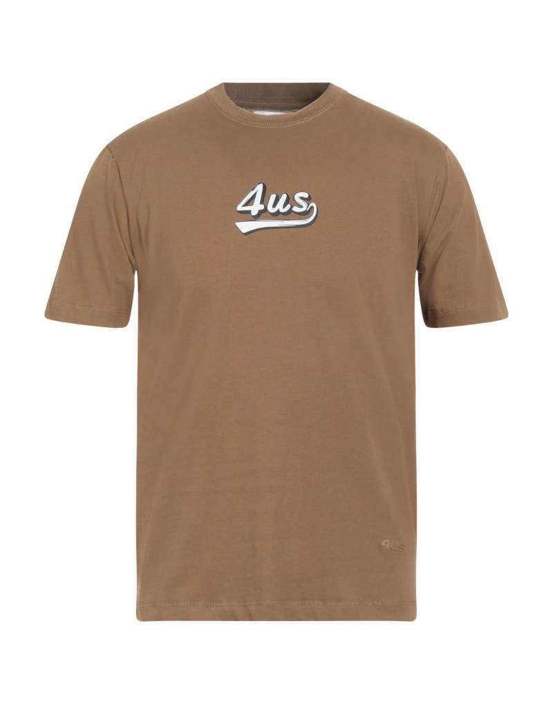 PACIOTTI 4US T-shirts Herren Khaki von PACIOTTI 4US