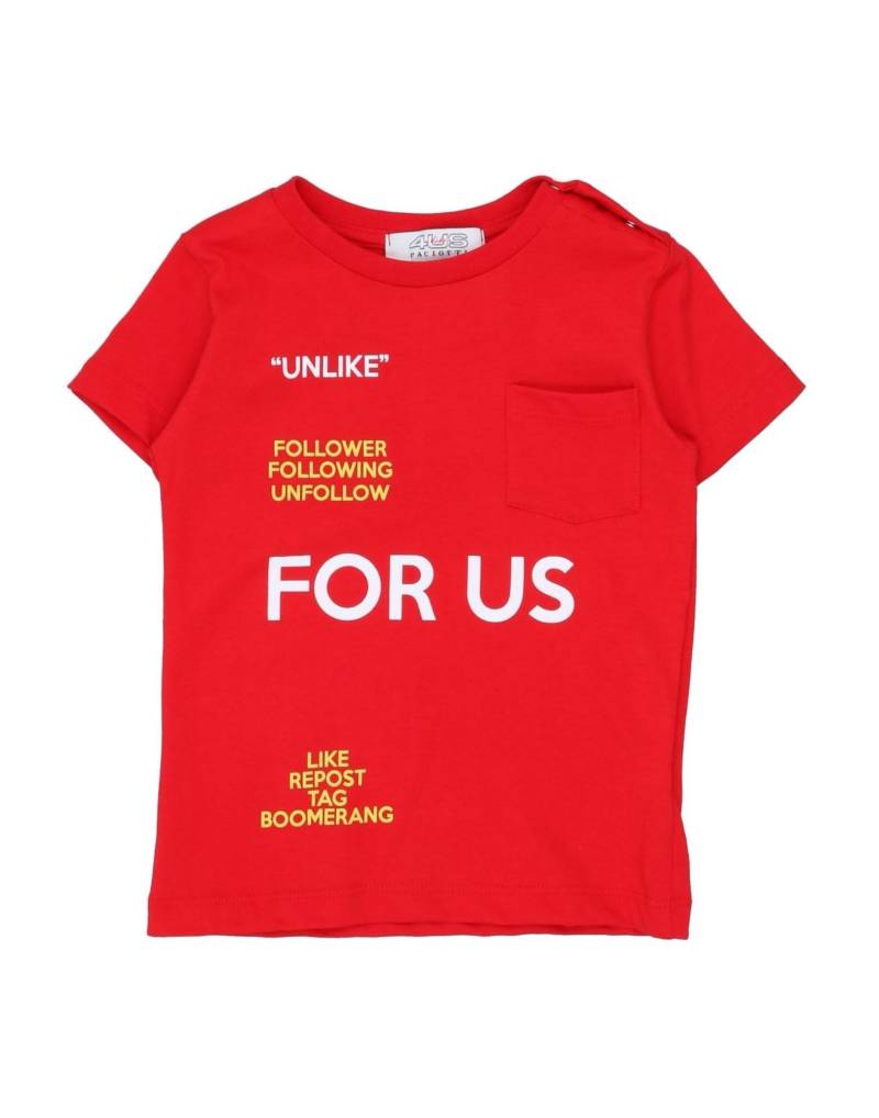 PACIOTTI 4US T-shirts Kinder Rot von PACIOTTI 4US
