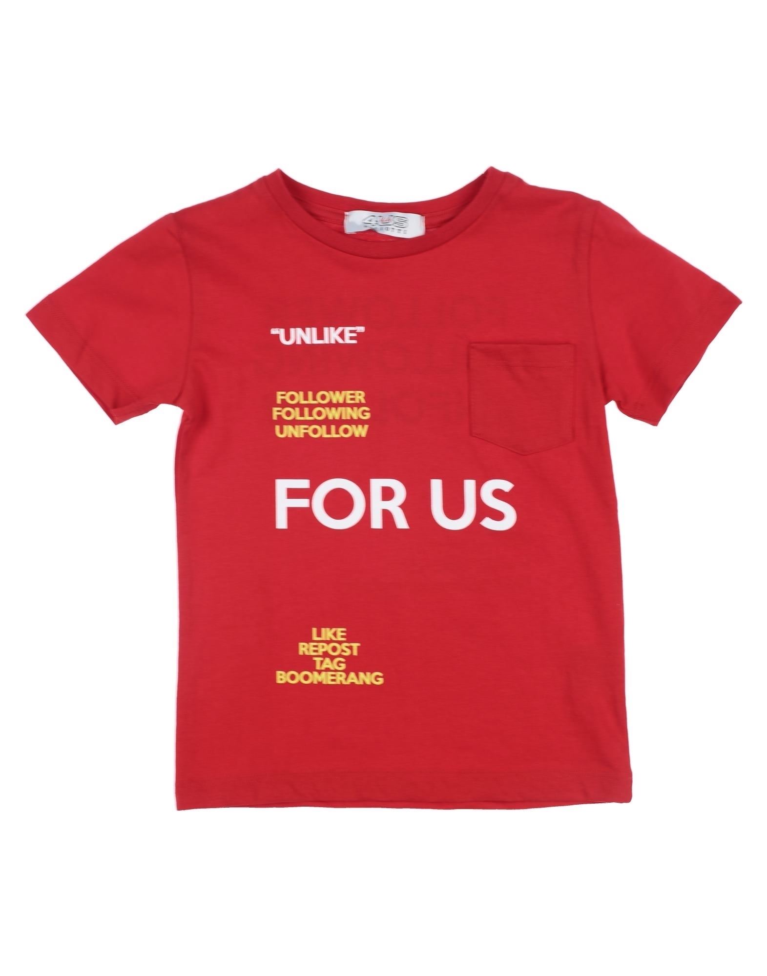 CESARE PACIOTTI 4US T-shirts Kinder Rot von CESARE PACIOTTI 4US