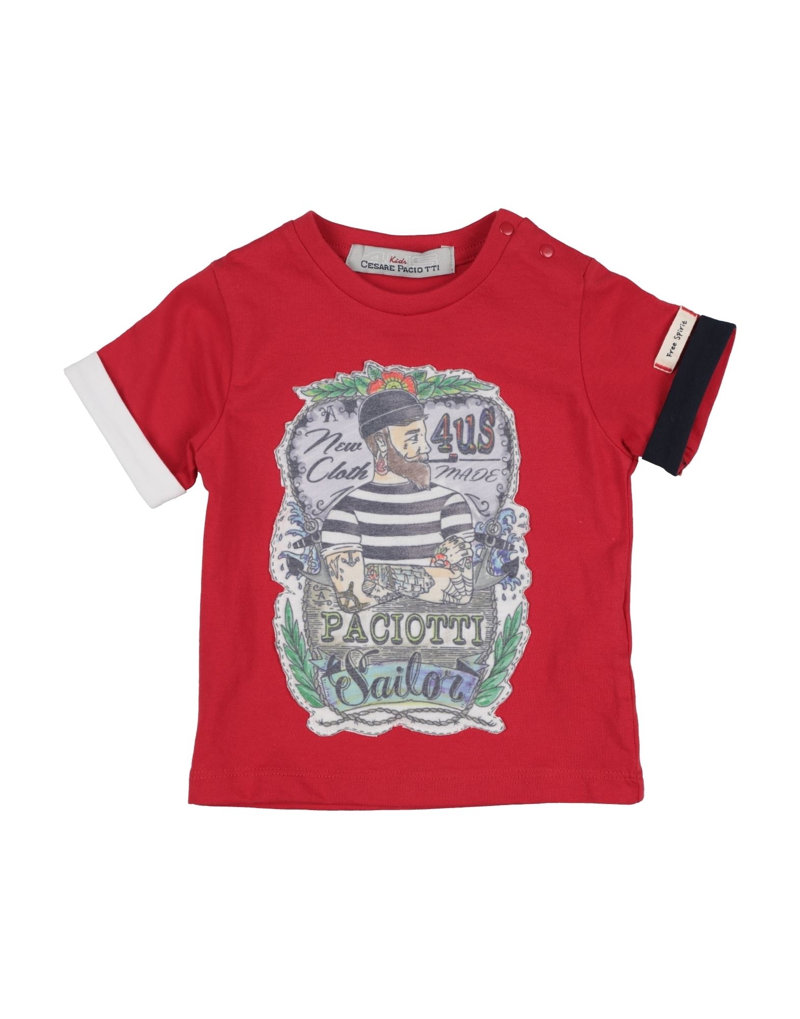 CESARE PACIOTTI 4US T-shirts Kinder Rot von CESARE PACIOTTI 4US