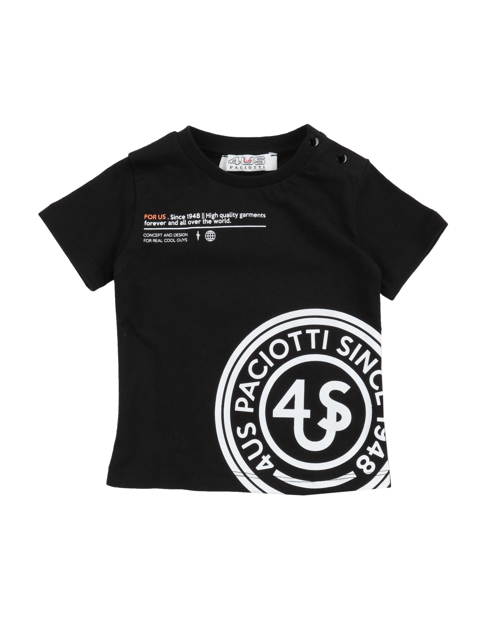 CESARE PACIOTTI 4US T-shirts Kinder Schwarz von CESARE PACIOTTI 4US