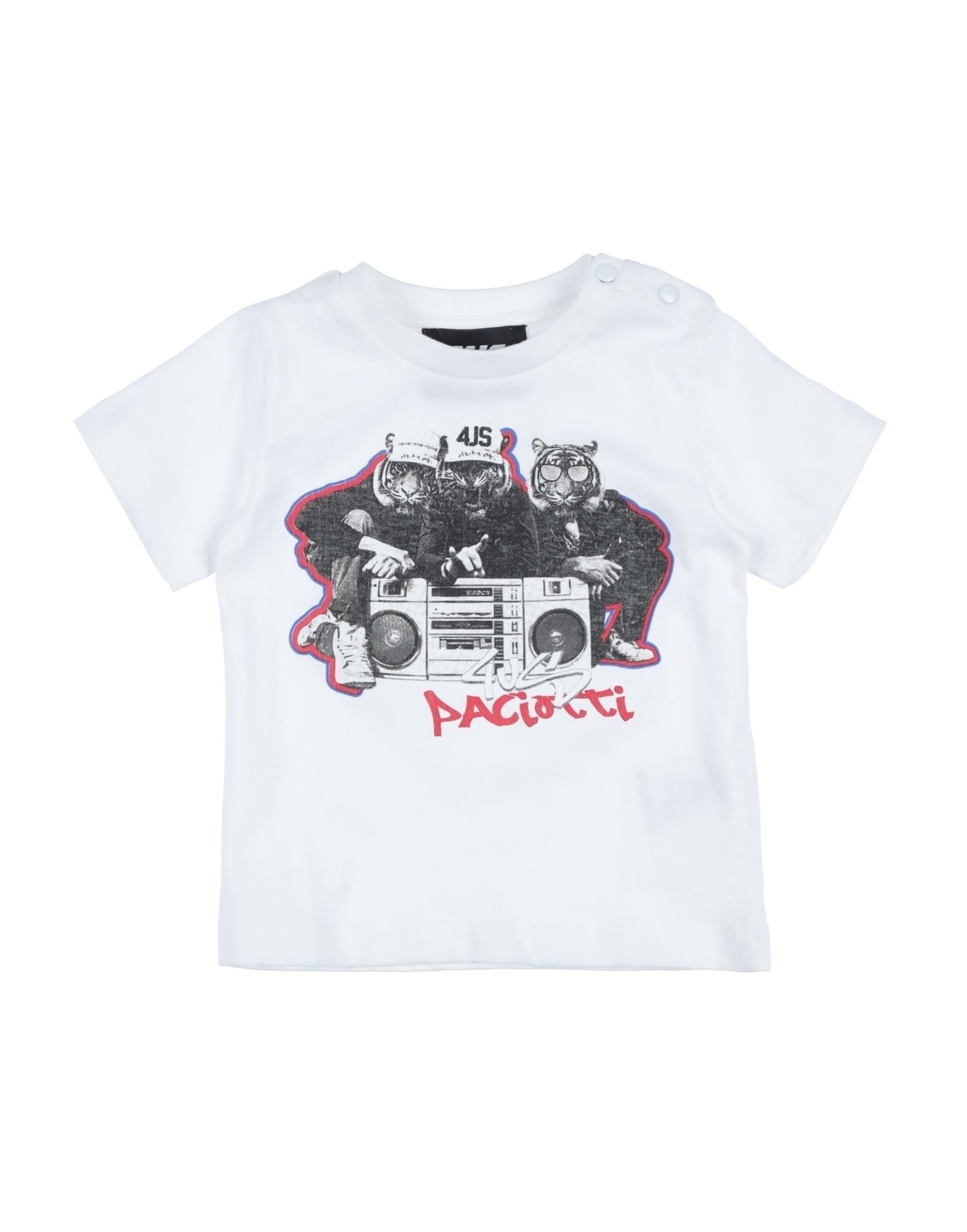 CESARE PACIOTTI 4US T-shirts Kinder Weiß von CESARE PACIOTTI 4US