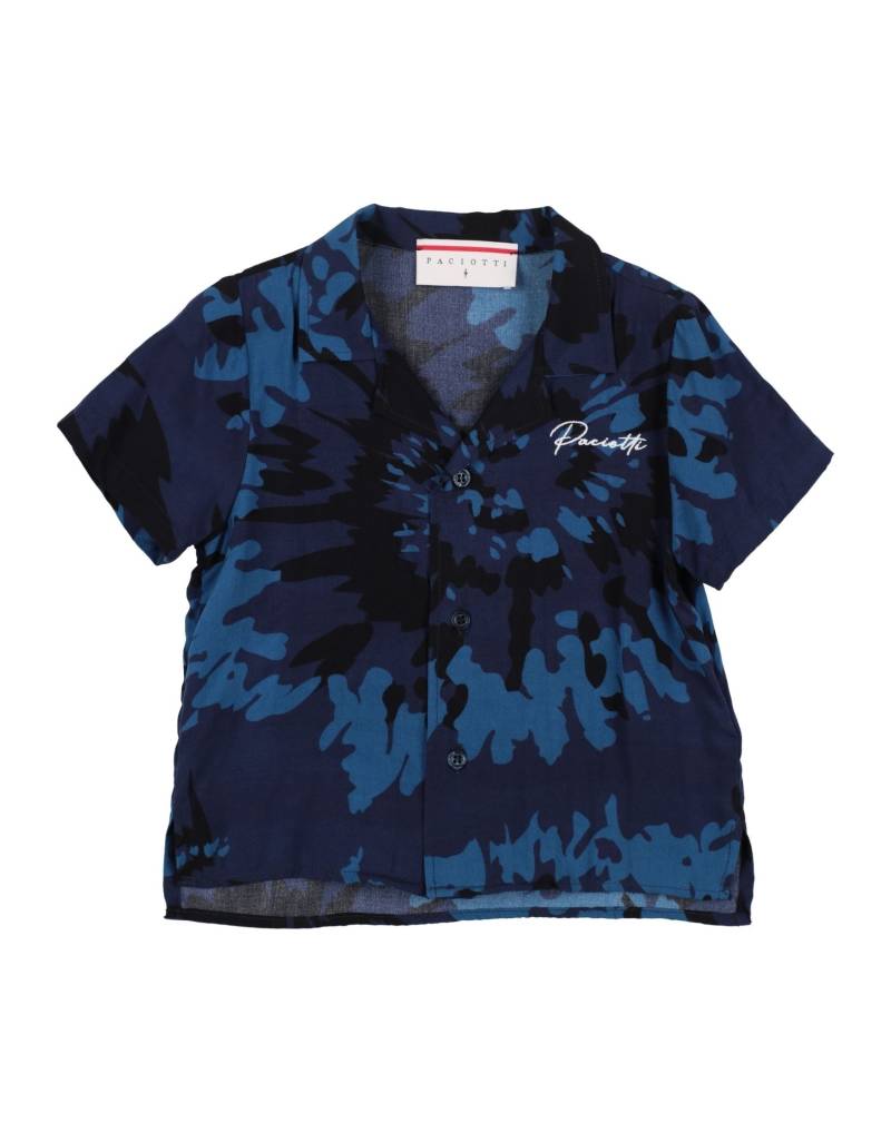 PACIOTTI Hemd Kinder Marineblau von PACIOTTI