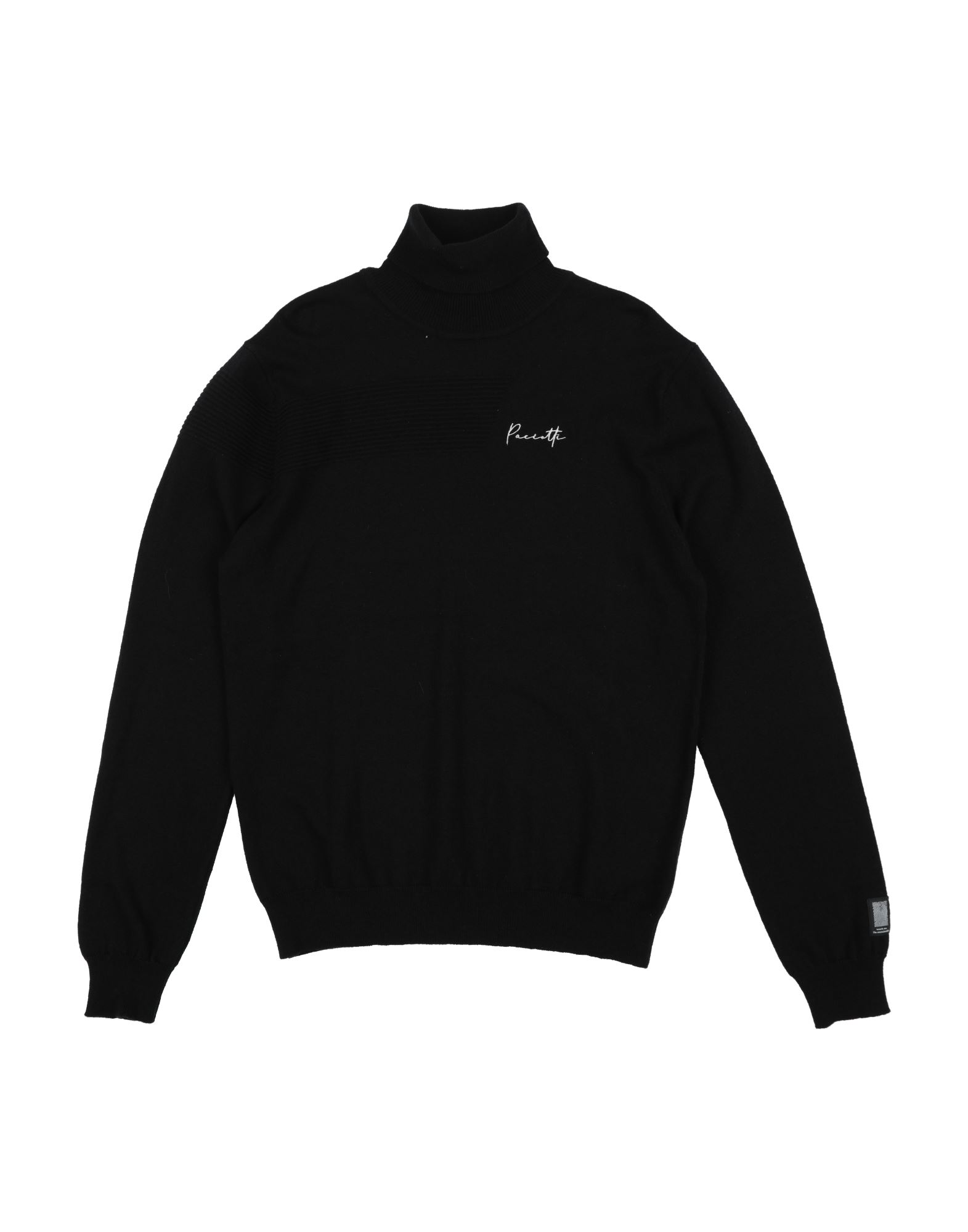 CESARE PACIOTTI Rollkragenpullover Kinder Schwarz von CESARE PACIOTTI