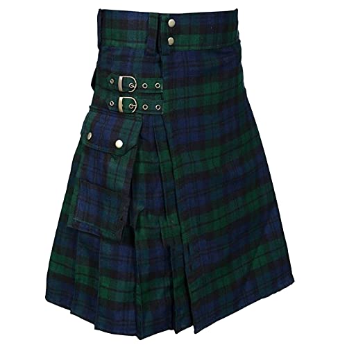 Ausflug schottischer schmuck schottischer schmuck schottischer Kilt Slim Faltenrock kurz sexy Faltenrock mädchen 140 Retro Rock Damen schottenrock Herren Kilt original Set von CEWIFO