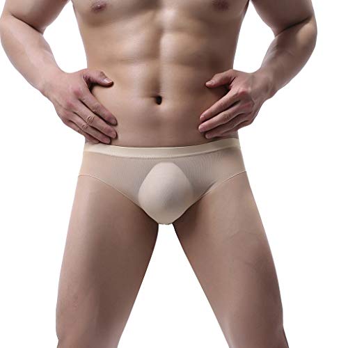 CEWIFO Erotisch Dessous Ouvert Höschen Thermounterwäsche für Herren Low Waist Mens Underwear Briefs Herren-Slips Atmungsaktiv Herren-Slips Unterhosen Briefs männer Lingerie for Men von CEWIFO