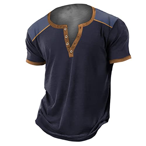 Freizeithemden für Herren sprüche Tshirt Sommer Tops Herren Sport Tshirt Coole Shirts Herren t Shirt mit Knopfleiste Herren Kurzarm t Shirts männer mit Aufdruck Poloshirt schwarz von CEWIFO