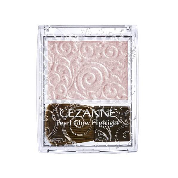 CEZANNE - Pearl Glow Highlight - 2.4g - P4 Shell Pink von CEZANNE