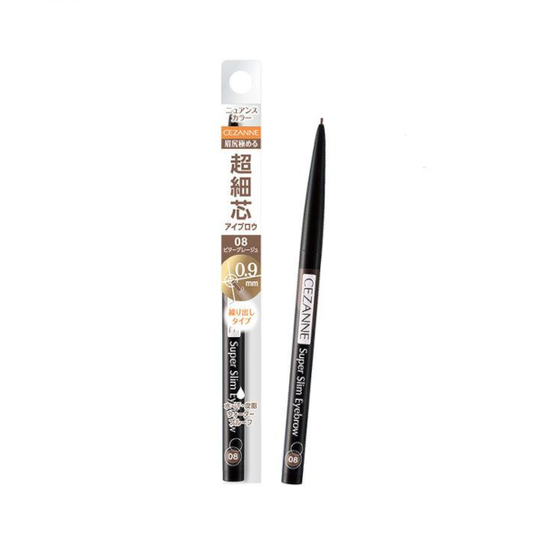 CEZANNE - Super Slim Eyebrow - 0.02g - 08 Bitter Greige von CEZANNE