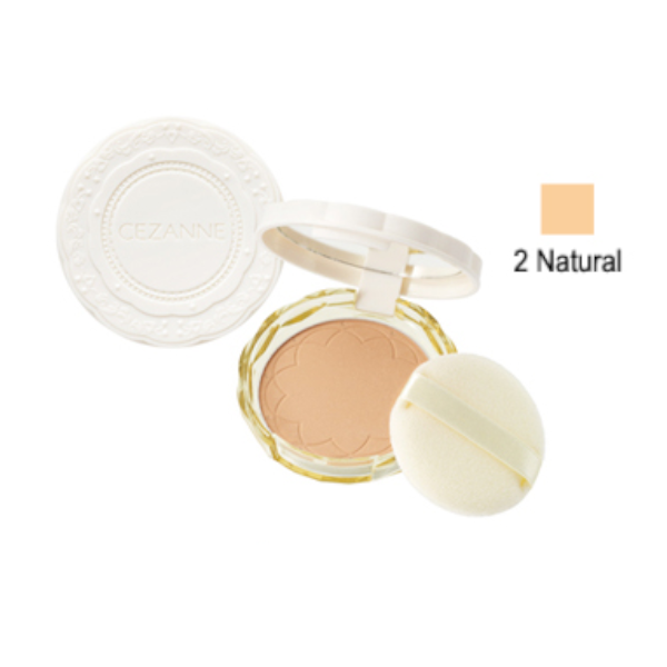 CEZANNE - UV Silk Cover Powder - 10g - 02 Natural von CEZANNE