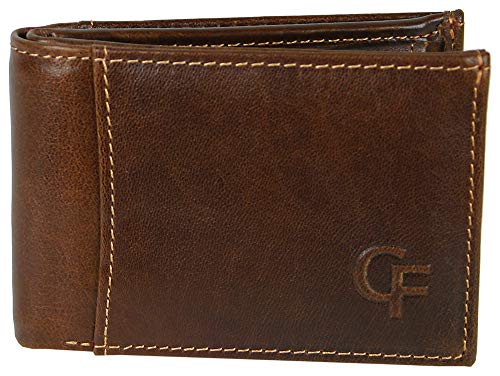 CF CATTERFELD Herren Mini-Geldbörse Echt-Leder mit RFID-Schutz von CF CATTERFELD